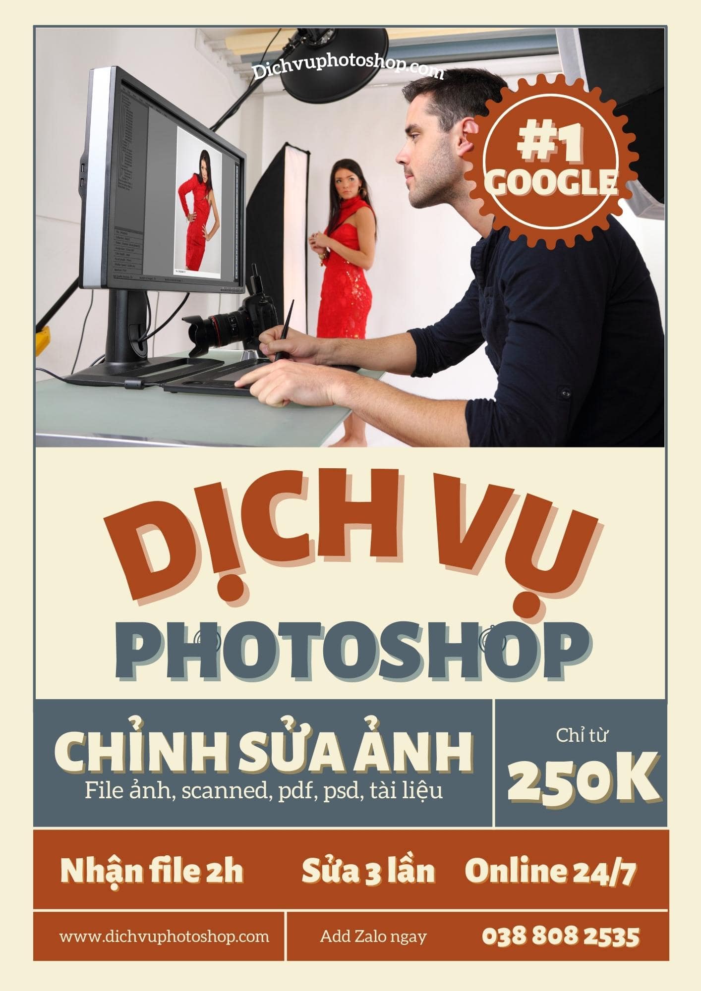 Quang Cao Dich Vu Photoshop Dịch Vụ Chỉnh Sửa Ảnh Photoshop